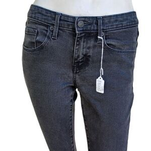 586547...Mossimo Black Skinny Jeans Size 0R /25, 8"Rise